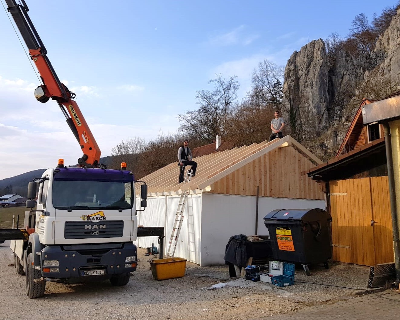 Kleingarage in Prunn